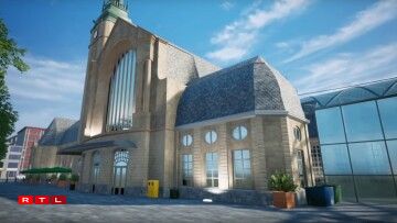 La gare de Luxembourg... Plutôt pas mal modélisée!