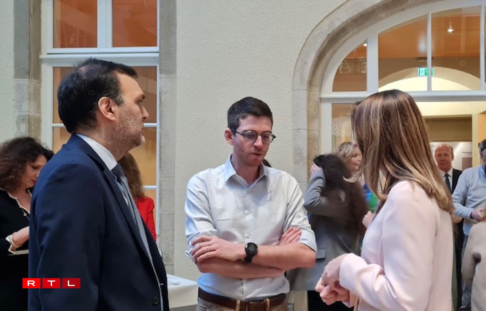 (L-R:) Danial Shaikh, Gilles Genot, Jade Marie Bajai