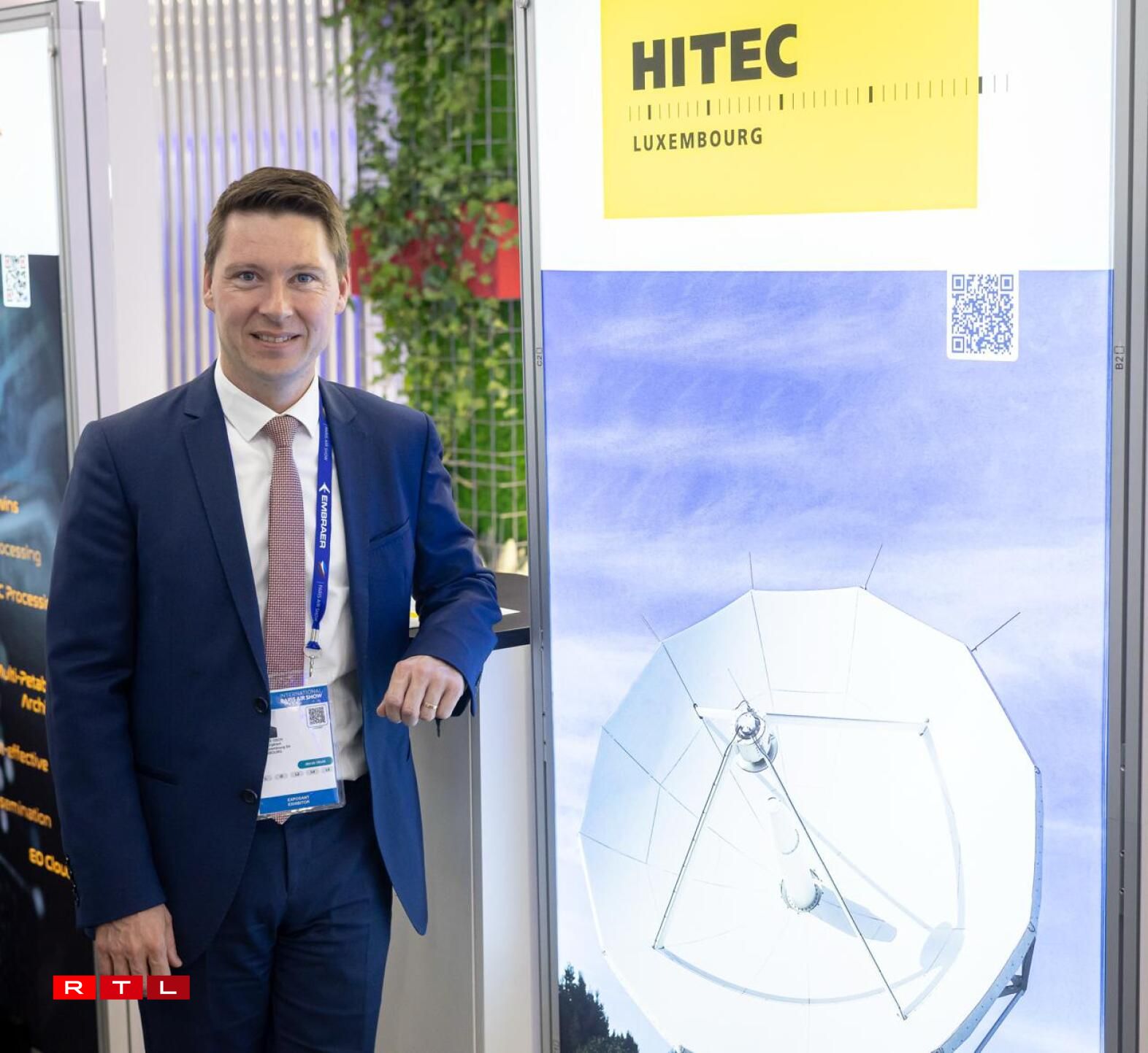 De CEO vun HITEC Luxembourg, Philippe Osch