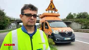 Denis Droitcourt, patrouilleur de retour sur l'A31 malgré un grave accident du travail: