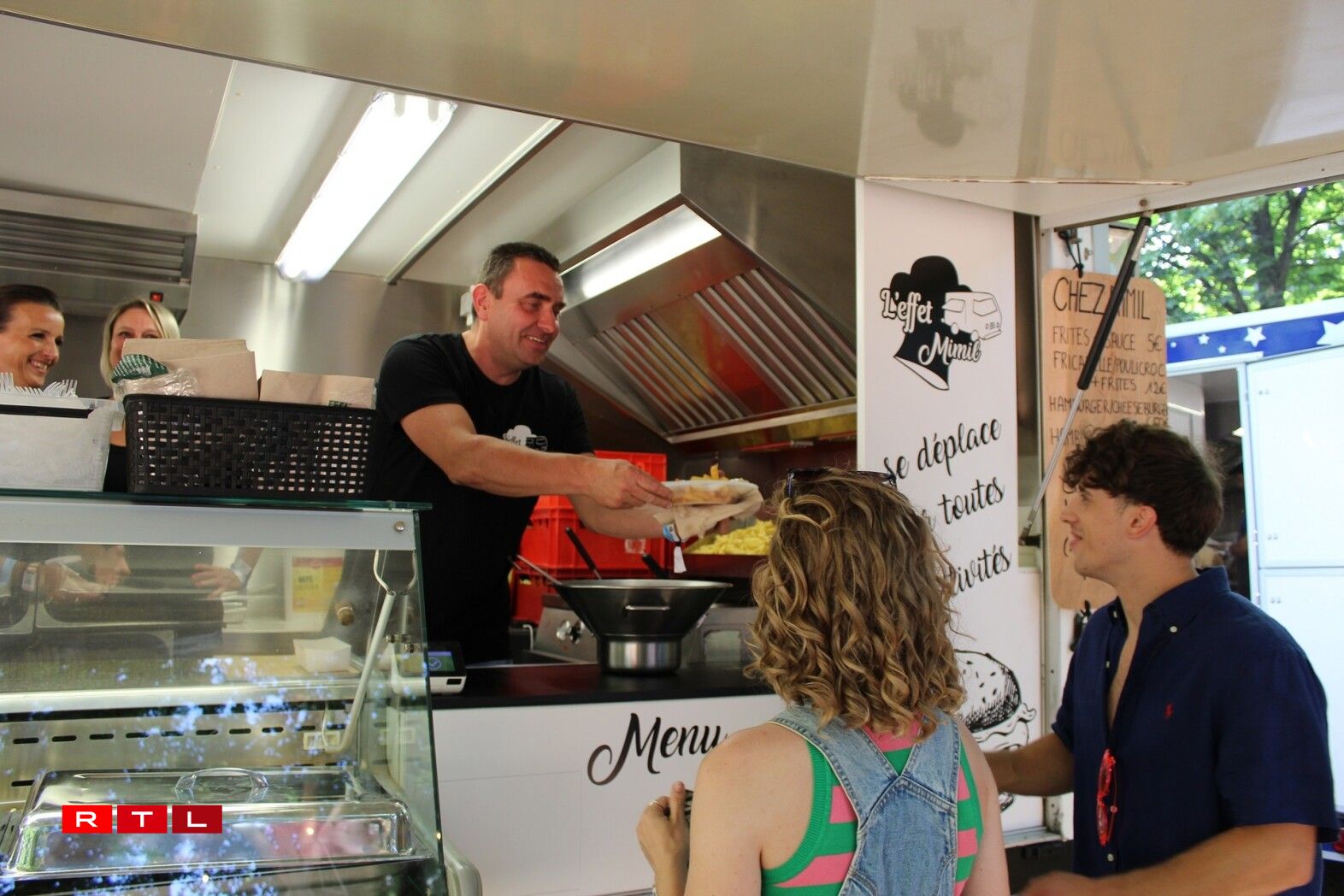 Les frites, c'est la spécialité de l'équipe de