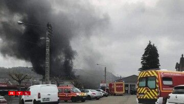 Une photo prise par un abonné de l'ITLF jeudi après-midi à Audun-le-Tiche.