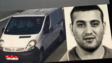 The post claiming to show the 'white van' suspect in Luxembourg.