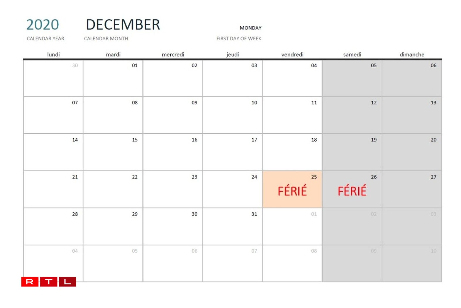 In December, Christmas will be at the weekend. Enough time for a getaway?