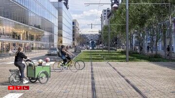 To accommodate the high-speed tram.