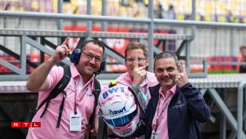 20. Abrëll 2024 - Dem Dylan Pereira säi Papp Guillaume, zesumme mat aneren Teammemberen am Kader vum Porsche Carrera Cup Asia.