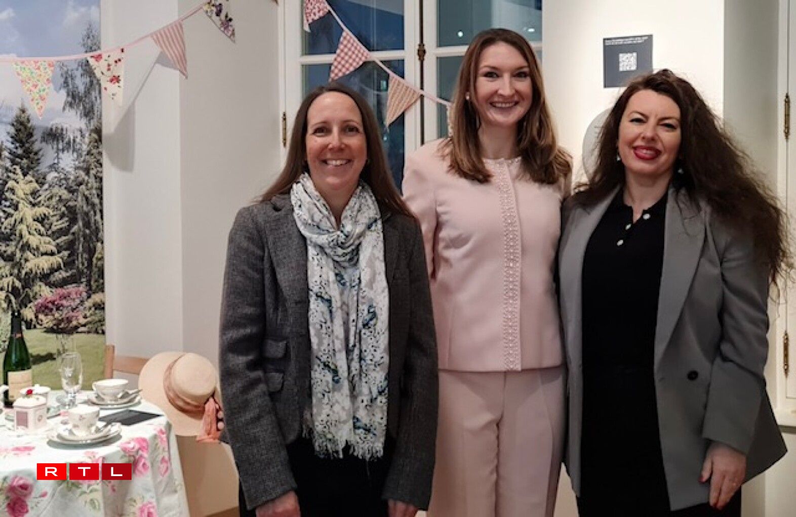 (L-R:) Victoria Hodgson, Jade Marie Bajai, Jugera Ibrahimi