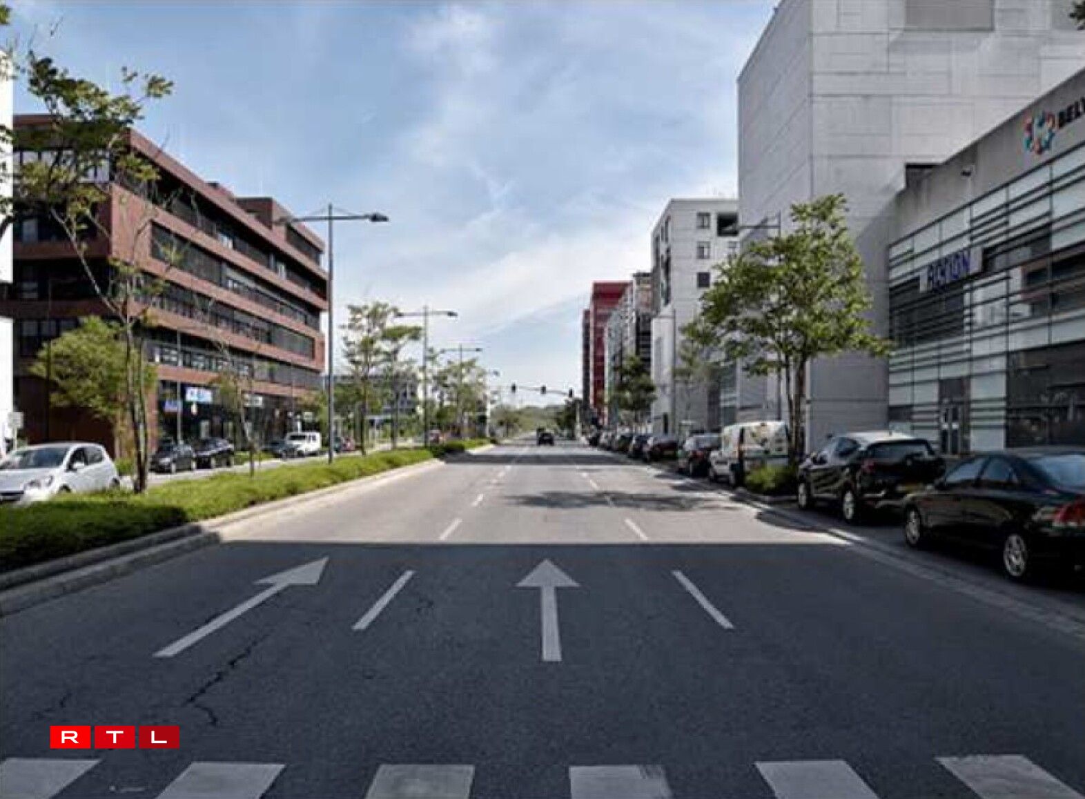 The Porte de France Sud sector as it exists today.