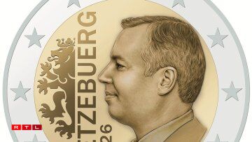 La pièce de deux euros mise en circulation affichera une version moderne du lion luxembourgeois, l'inscription