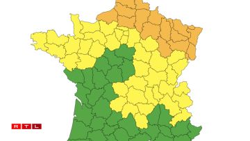 Les 16 départements passeront en vigilance orange à partir de samedi soir