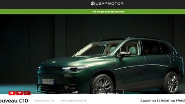 Sur le site internet de Leapmotor, le SUV C10 est vendu à un tarif plus