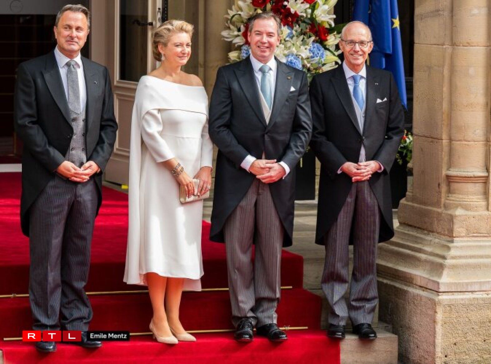 D'Grande-Duchesse Stéphanie beim Trounwiessel 2025.