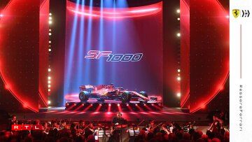 Ferrari SF1000: Déi dausende Course wäert Ferrari déi nächst Saison an der Formel 1 fueren. Traditionell am rout gehalen, kënnt liicht méi schwaarz an d'Spill bei den Italiener.