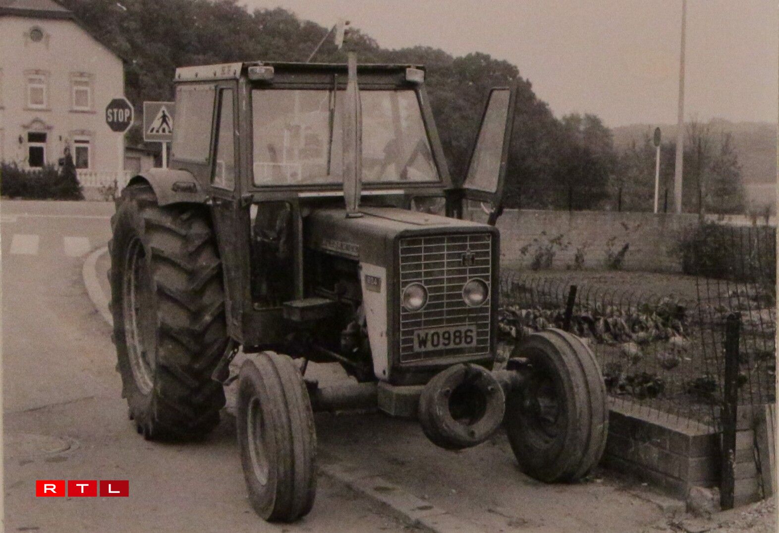 ...all thanks to this tractor.