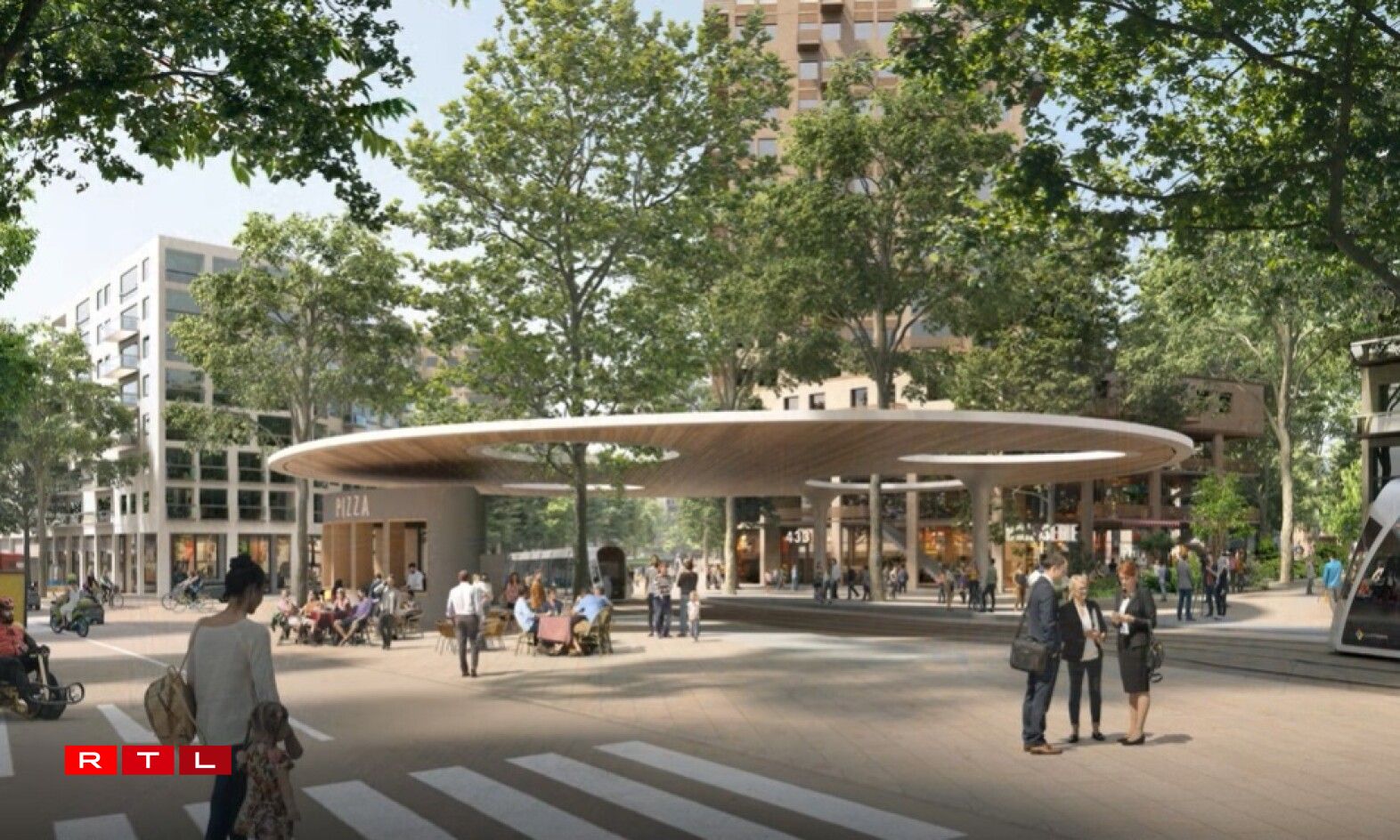 La porte Frieden du quartier Kuebebierg.