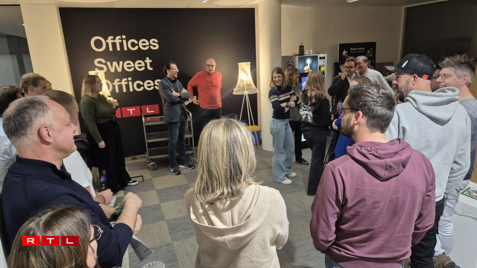 Am klenge Krees gëtt den Owend an der RTL City ausklénge gelooss.