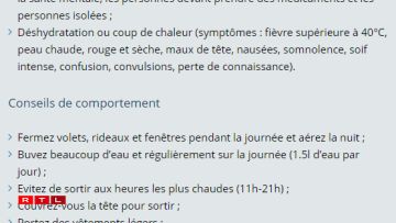 Les recommandations de Météolux