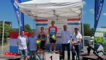 De Podium vun de Juniorinnen