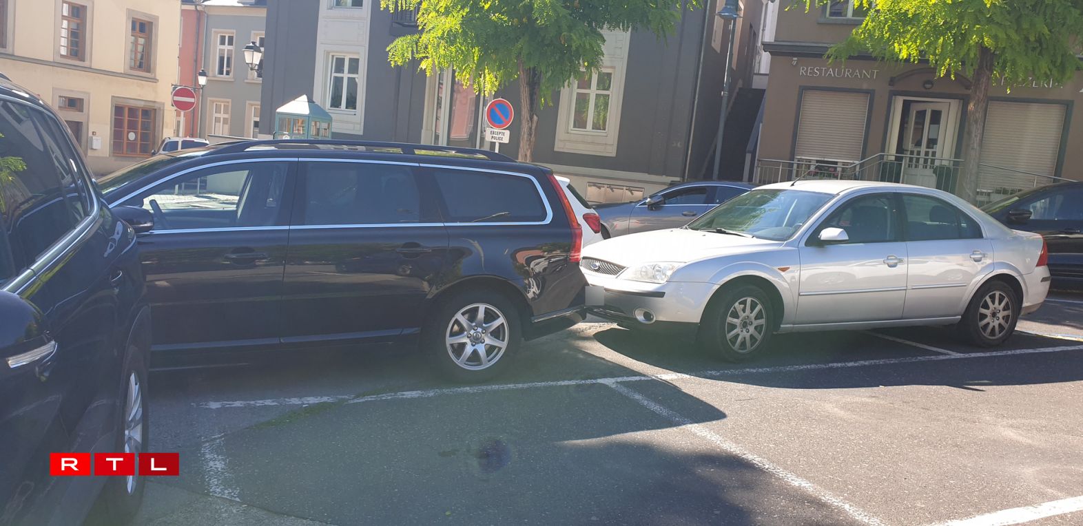 Une photo prise le 6 août sur la place du marché à Grevenmacher