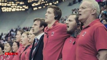 During his time with the Canadian setup.