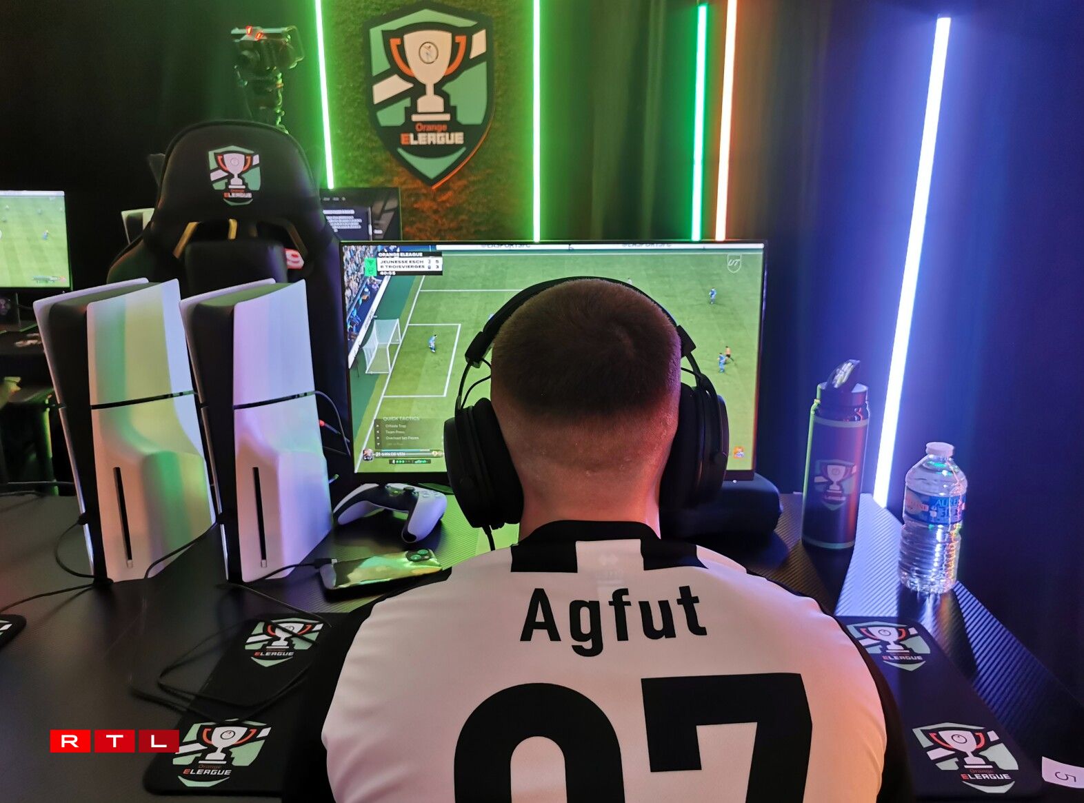 Sur le jeu vidéo "FC26", les talents du Luxembourg ont donné le coup d'envoi de l'Orange eLeague.