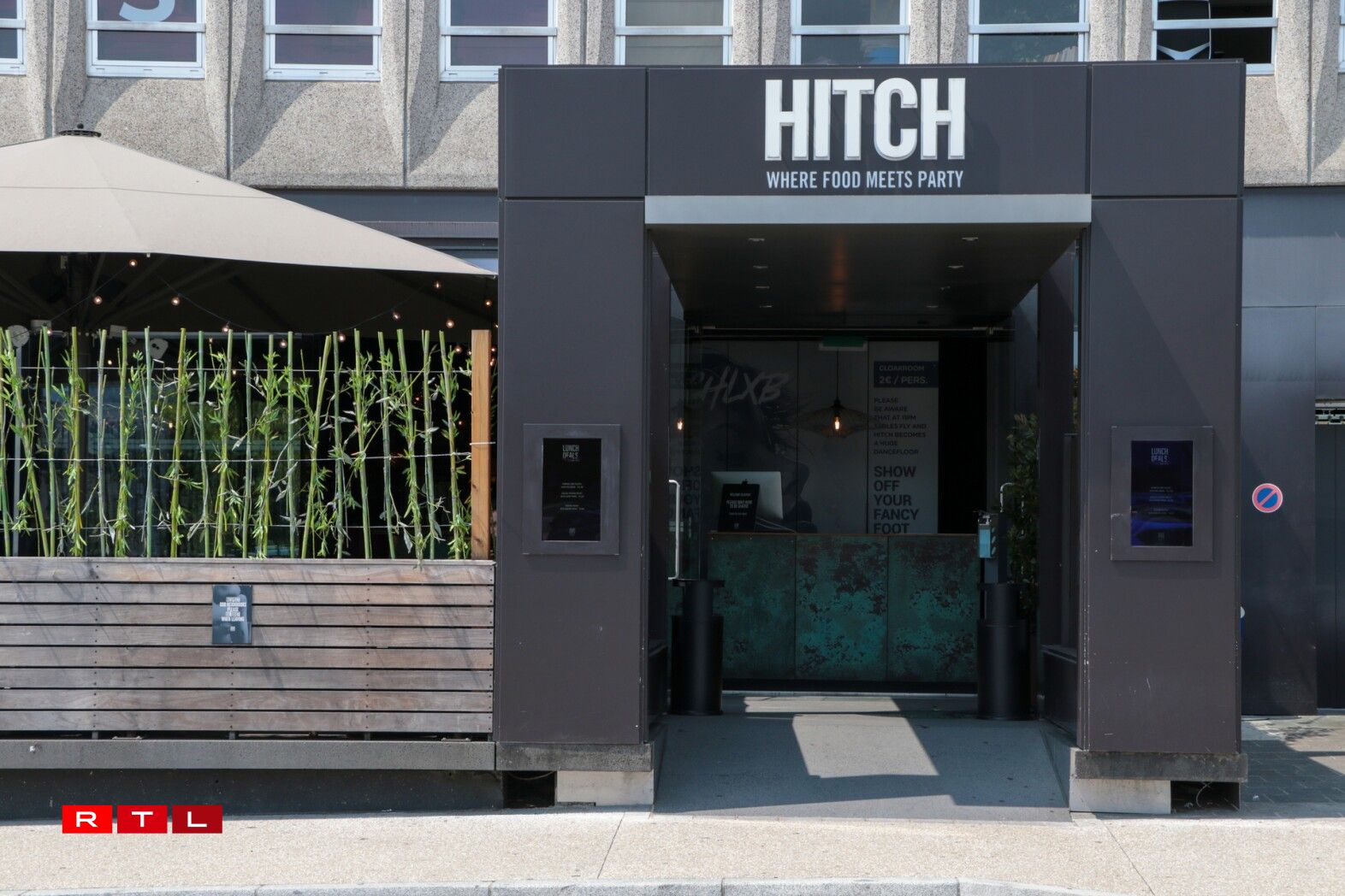 La façade du Hitch Luxembourg