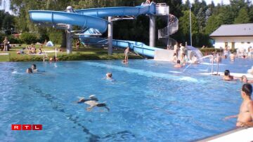 La piscine plein air de Beaufort