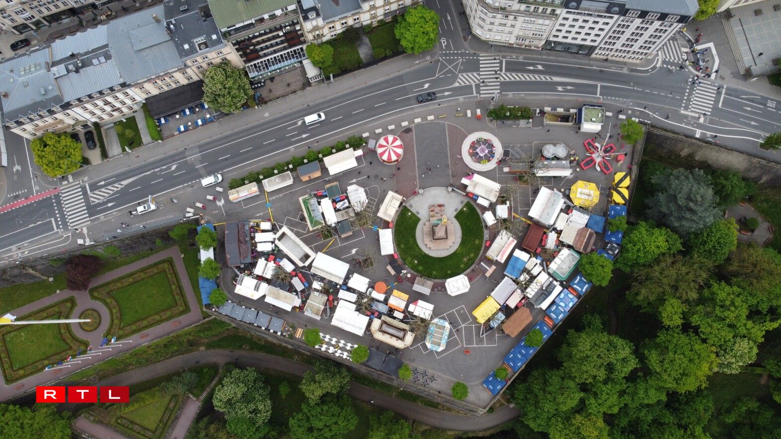 Den Oktave-Mäertchen 2023 ronderëm d'Gëlle Fra.