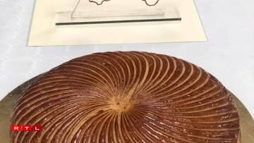 La galette réalisée par Le Salon Bleu, 2e du concours.