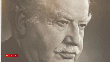 Portrait vum fréiere Premier Joseph Bech, 1962.