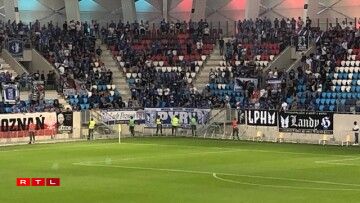 D'Supportere vu Lech Posen.