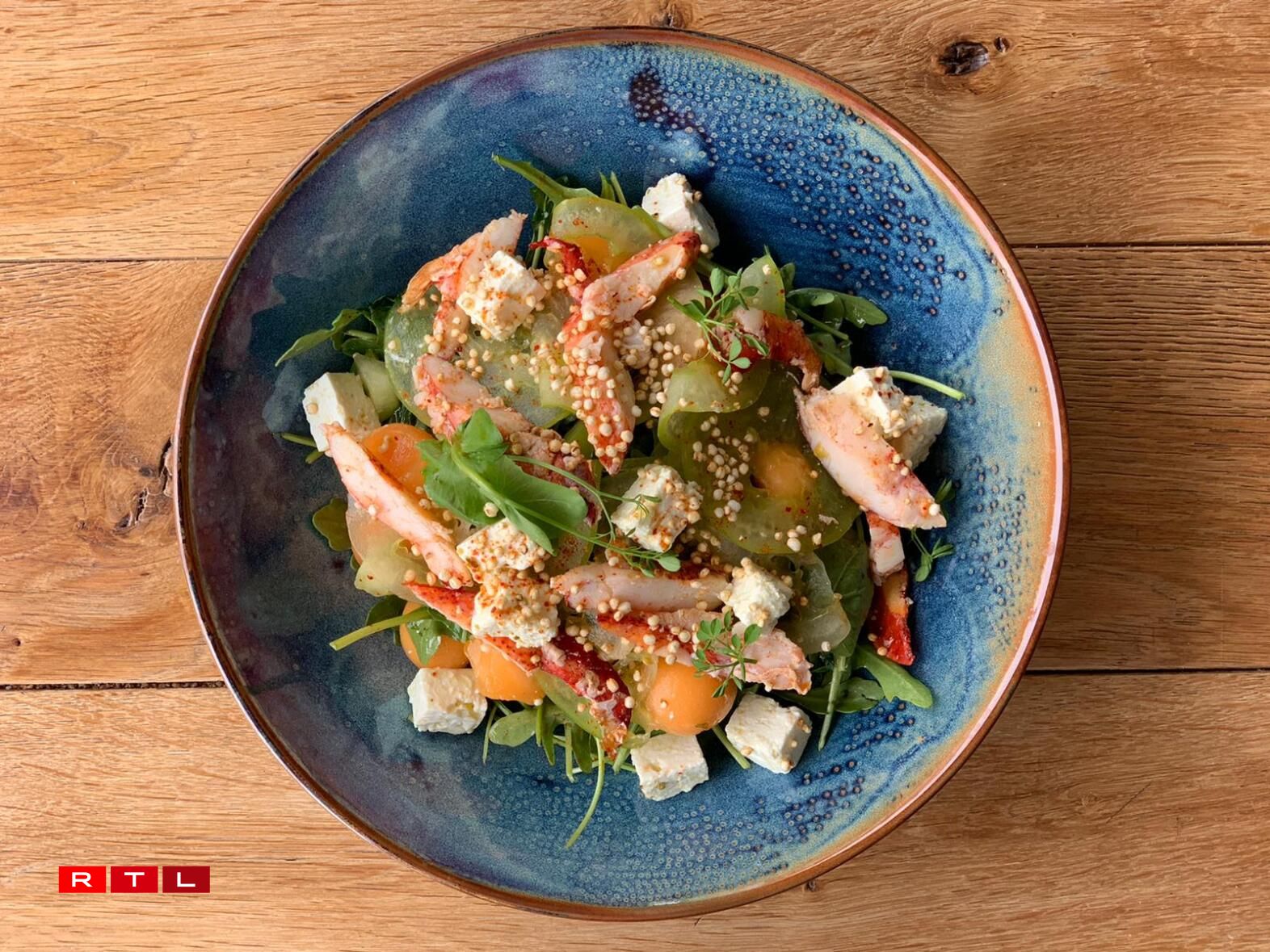 Ceviche homard et mangue