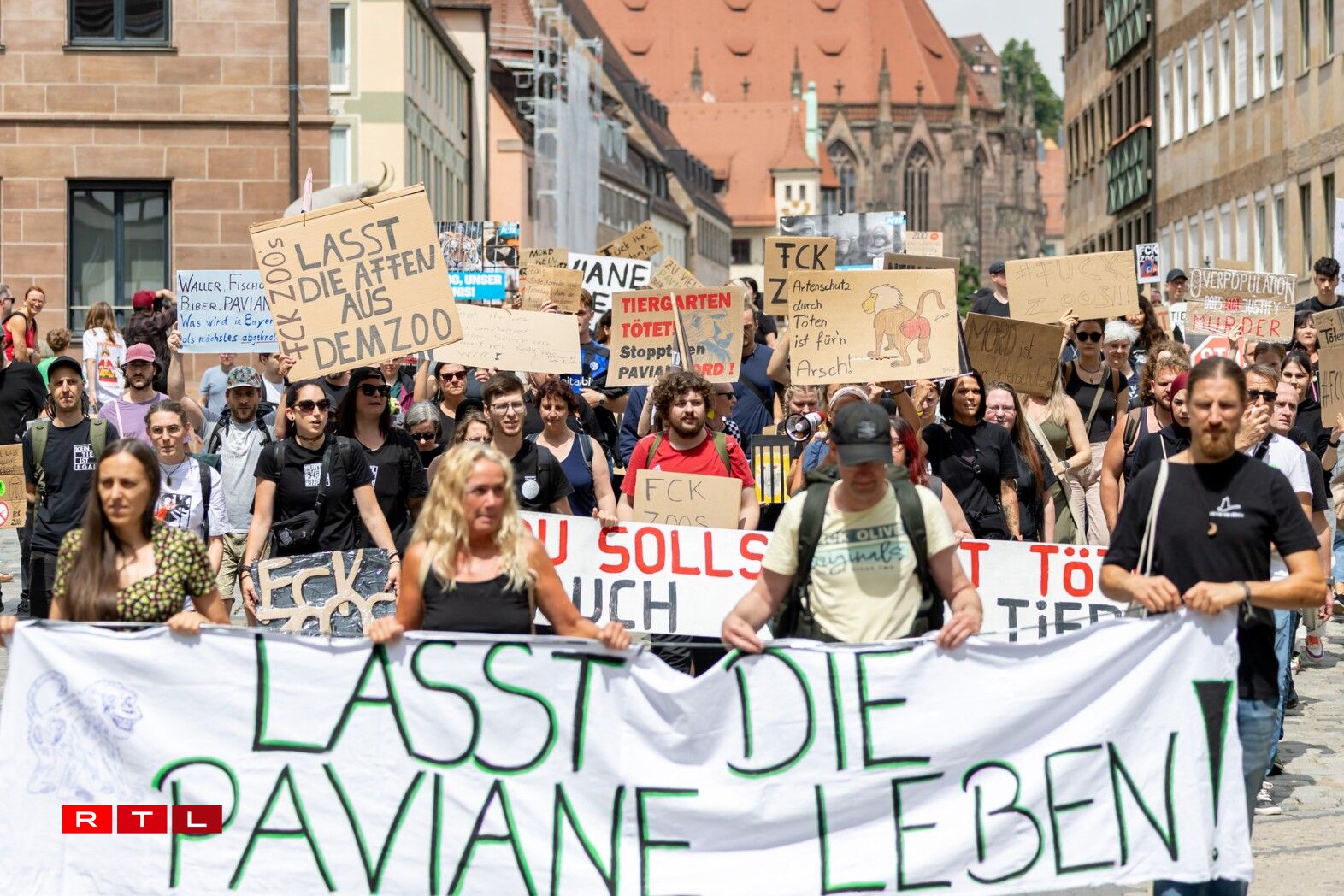 Protest zu Nürnberg
