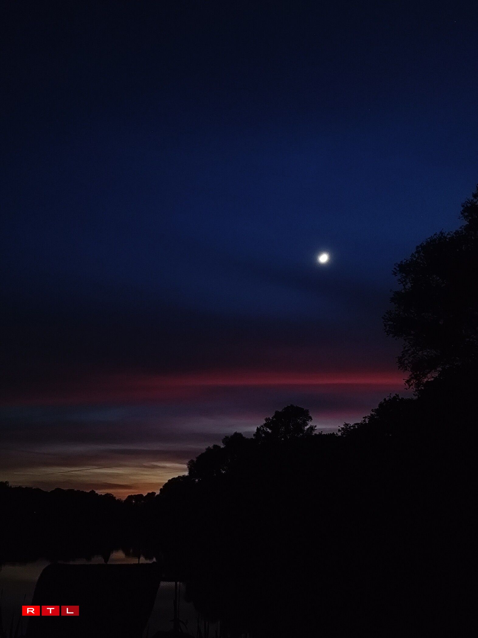 Nathalie M. nous a envoyé cette photo d'aurores boréales.