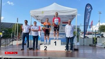 Le podium des Juniores