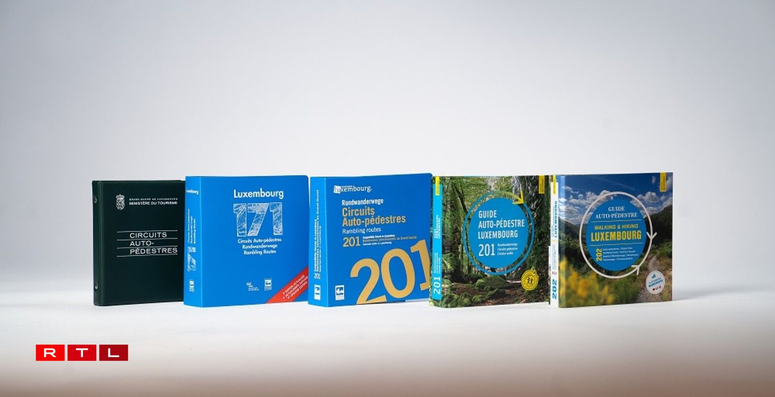 De Guide auto-pédestre gëtt et zanter méi wéi 40 Joer, dëst ass déi 5.Editioun