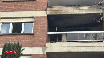 Géint 5.23 Auer den 1. Abrëll 2026 huet et an engem Appartement zu Esch an der Rue du canal gebrannt.