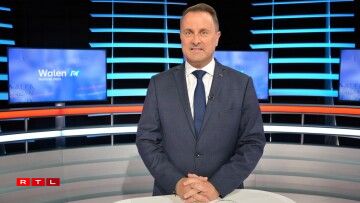 De Xavier Bettel, Nationale Spëtzekandidat vun der DP an aktuelle Premierminister.