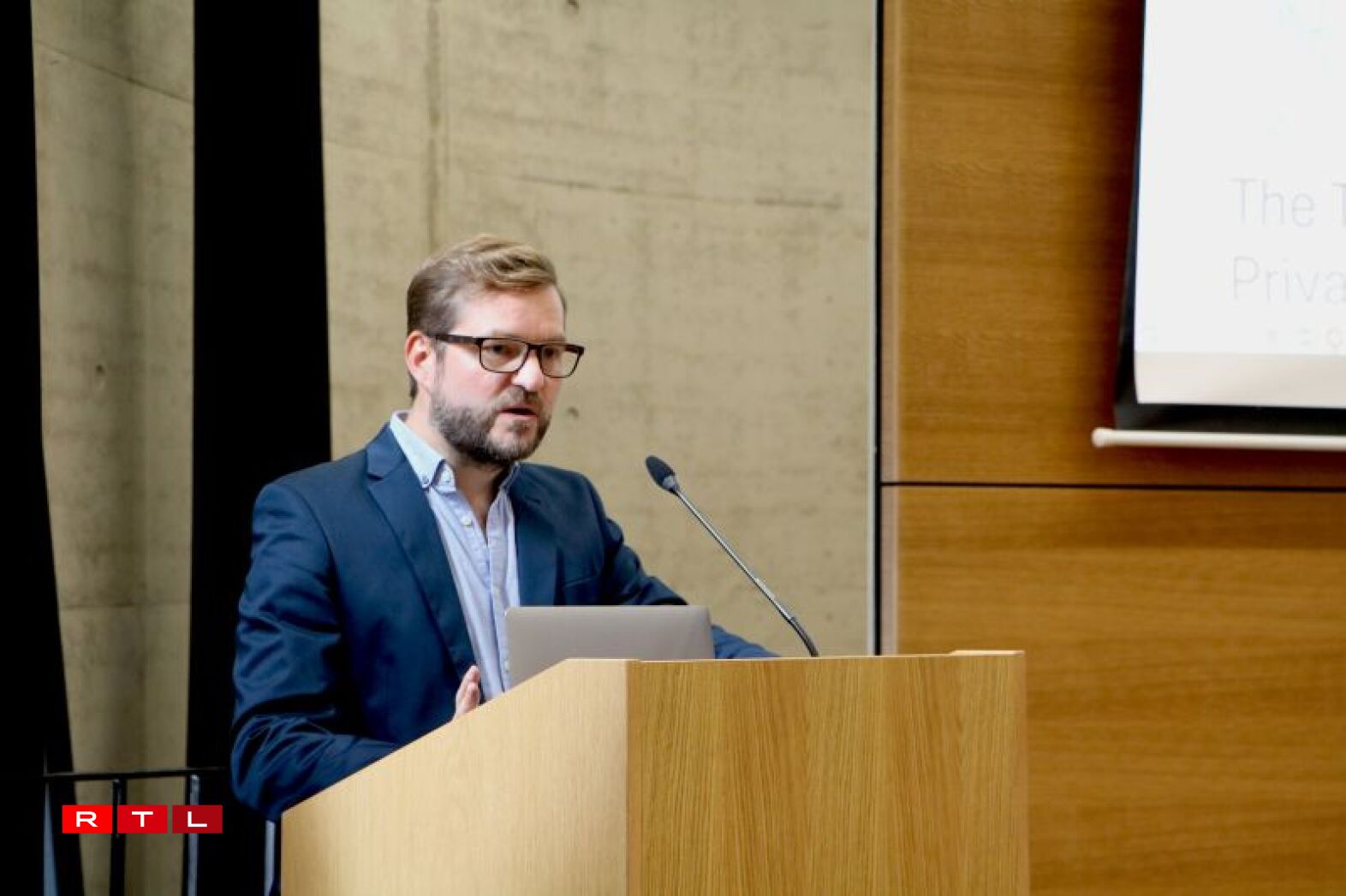 Jean-Michel Campanella, président du Mieterschutz, lors de la présentation à Belval le 20 mai 2025