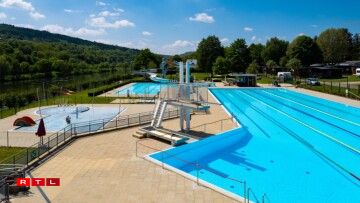 La piscine extérieure de Grevenmacher