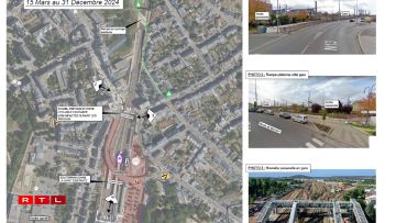 Deviatioun fir Foussgänger a Vëlosfuerer