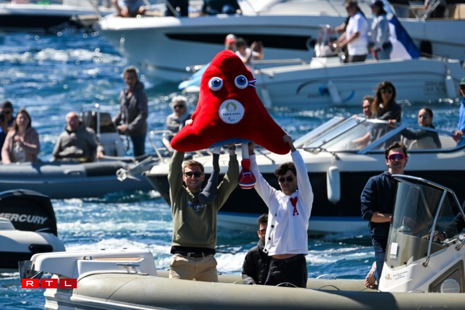 D'Maskottchen vun den Olympesche Spiller