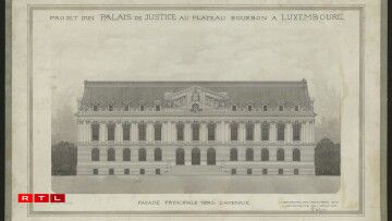 The planned justice palace.