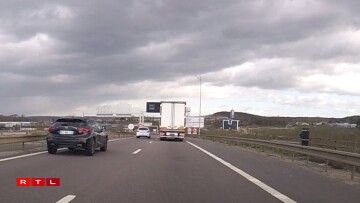 Le radar de Beauregard dans le sens Thionville-Metz.