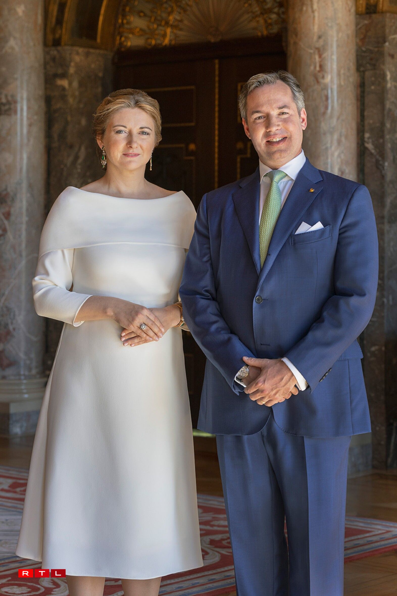 Portrait du futur Couple grand-duca.