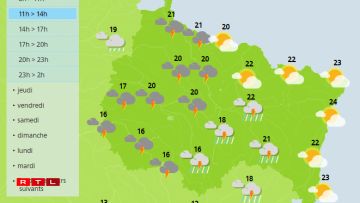 Les prévisions météorologiques de ce mercredi dans le Grand Est.