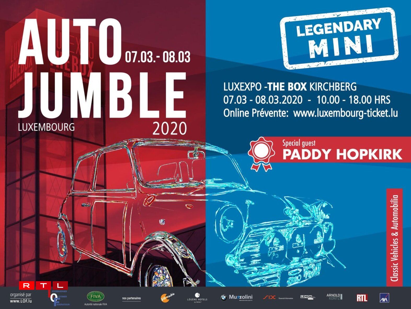 Oldtimers at LuxExpo's Autojumble