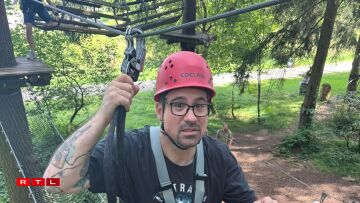 Um Kloterparcours war och ech e bësse gefuerdert an hunn e bëssen iwwert mech eraus misste goen. Ma ech gouf nach esou Munches gewuer...