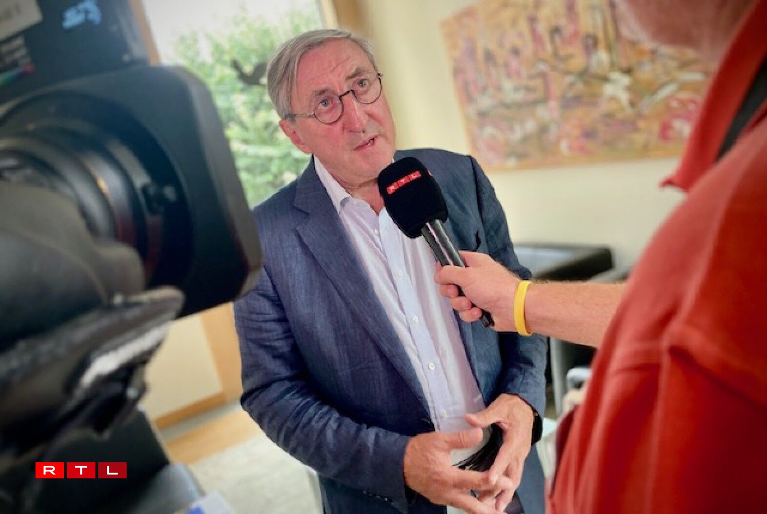 Jean-Marie Halsdorf, Buergermeeschter vun der Gemeng Péiteng.