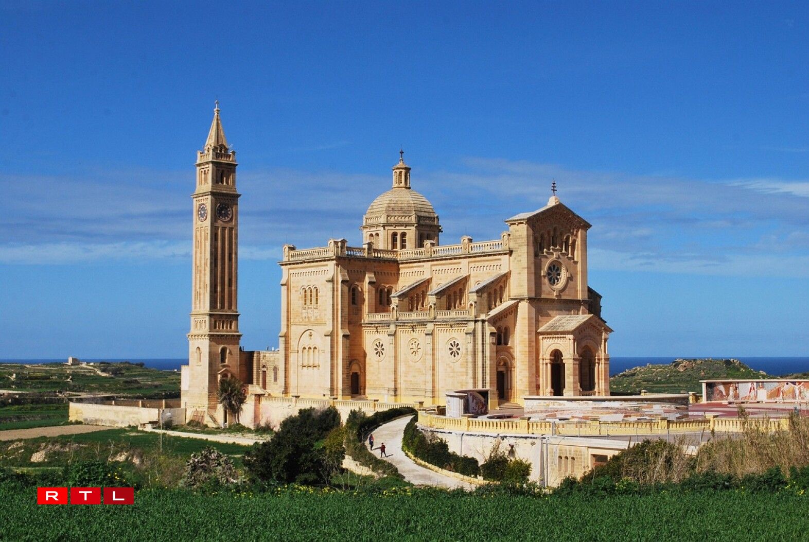 The cathedral Ta'Pinu in Gozo.